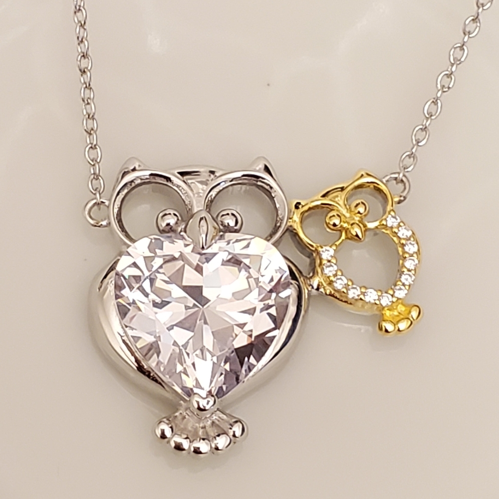 New Large Diamond Paired Owl Buddies - Picture 4 of 11